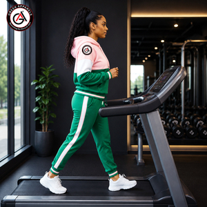 Ensemble jogging et sweat à capuche 2 pièces GEEK APPARELS pour femme, vintage, 100 % coton molletonné, écologique, hiver, noir, rose, vert, numéro 08, décontracté - Product Image 3