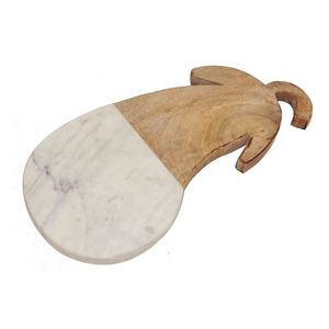 Vente chaude bois et marbre planche à découper cuisine marbre blocs à découper pour viandes légumes planche à découper pour noël - Product Image 2