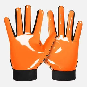 Gants de football personnalisés avec votre marque |   Engrenage de réception renforcé cousu avec précision |   Usine OEM professionnelle - Product Image 3