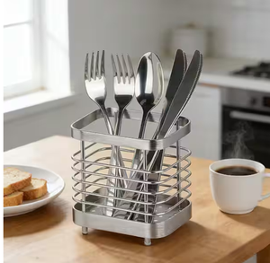 El mejor diseño para un soporte de almacenamiento de cucharas de cocina hecho a mano, soporte de cucharas de acero inoxidable premium con un precio increíble. - Product Image 5