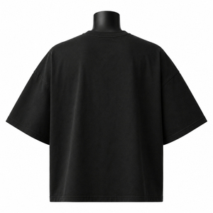 Camiseta Negra Extra Grande para Hombre con Estampado Jet City, Estilo Urbano, Cuello Redondo, Manga Corta, Algodón Jersey - Product Image 5