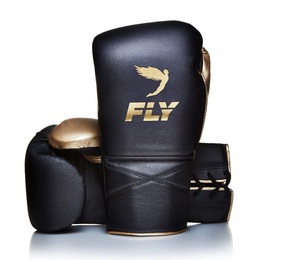 ถุงมือชกมวย MMA รุ่น BG-1115 Fly Super Lace Pro X หนังวัวแท้ น้ำหนักเบา ป้องกันการลื่น ระบายอากาศได้ดี - Product Image 1