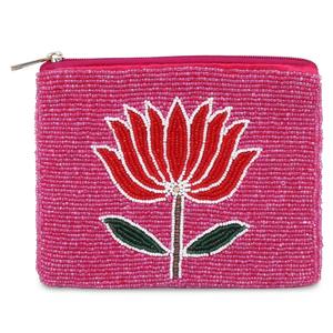 Porte-monnaie perlé fait main pour l'été, personnalisé avec un style voyage, durable pour un usage quotidien et sac à perles fait main - Product Image 5