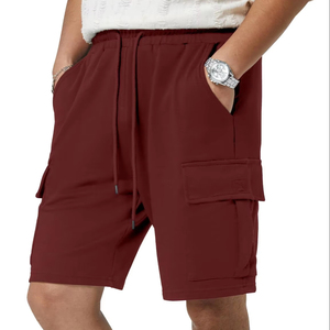 กางเกงขาสั้นผู้ชายคุณภาพสูง ผ้าฝ้าย 100% สวมใส่สบายๆ ทรงหลวม สำหรับเล่นกีฬา วิ่งออกกำลังกาย - Product Image 1