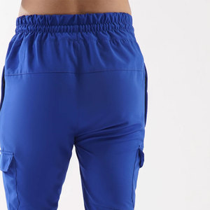 High Quality <b>Lightweight</b> <b>Summer</b> <b>Men's</b> Straight Trouser Solid Color 100% Cotton Breathable Quick Dry Low MOQ - Product Image 5