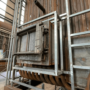 Chaudière industrielle à biomasse en acier au carbone OEM |   Système de chaudière à vapeur horizontale à circulation de charbon de bois EDPIDB000 - Product Image 1