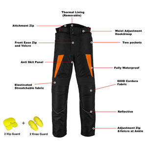Pantalones de Motocicleta Textiles Premium Personalizados, Equipo de Protección Resistente de Cordura para Motociclistas de Turismo - Product Image 4