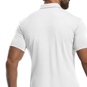 Ensemble de vêtements de rue d'été 2 pièces personnalisé pour hommes : chemise à manches courtes et short de survêtement, style zippé - Product Image 5