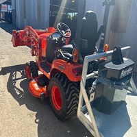 Tracteur compact haute performance Kubota BX2680, 25 CV, moteur 3 cylindres D1005, idéal pour les travaux lourds en extérieur et polyvalent