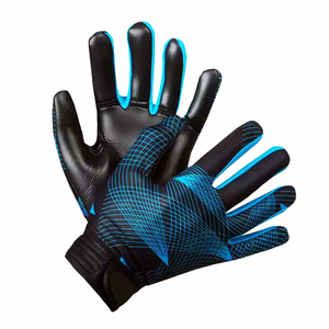 Secure Closure Custom Design American Football Gloves Sportswear Wholesale Performance Men Adult <b>Game</b> American Football Gloves - Product Image 1