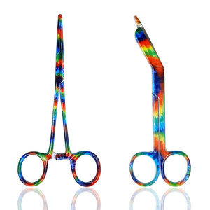 Professional Hemostat and Scissors Set 3 Piece Surgical Instrument <b>Kit</b> with <b>Suture</b> Removal Scissors Lister Bandage Scissors - Product Image 3