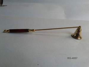 Brass <b>Candle</b> Snuffer Long Handle <b>Candle</b> Extinguisher <b>Candle</b> Accessory - Product Image 3