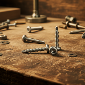Premium Vietnam Fastener Manufacturer: Inox 304 316 410 Stainless Steel Pan Head Screws - Product Image 1