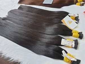Minh khang ผมต่อผมมนุษย์สีดำธรรมชาติ150กก. สำหรับใช้ต่อผมคน - Product Image 3