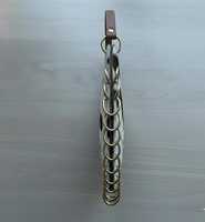Sac fourre-tout en cuir véritable à imprimé vache avec poils de veau, grande capacité, sac à bandoulière, fermeture éclair, style hobo détachable, unisexe, fermeture éclair intérieure
