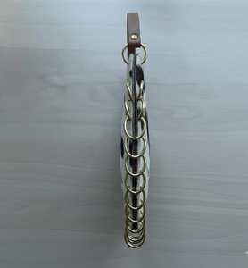 Sac fourre-tout en poils de veau imprimé vache, grande capacité, sac à bandoulière avec fermeture éclair, style hobo détachable, unisexe, pour les voyages quotidiens - Product Image 5