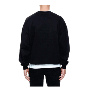 Sudadera de Lujo con Cuello Alto, de Alta Calidad, en Poliéster/Algodón Grueso, Color Sólido Lavado, con Logotipo Personalizado, Talla Grande - Product Image 5
