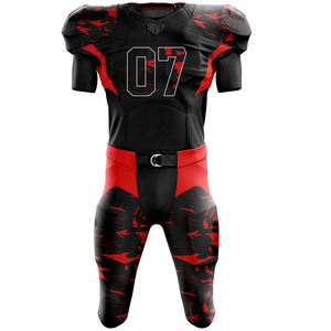 Tenues de football américain personnalisées 2026, élégantes, avec sublimation, entièrement personnalisables, broderie, maillots de football américain - Product Image 6