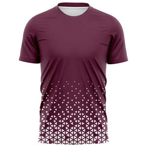 T-shirts de sport pour hommes, blancs, 100% polyester, à séchage rapide, pour la course et la gym, personnalisables par sublimation, vierges ou imprimés, vente en gros - Product Image 1