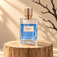 Flacon de parfum de luxe 100 ml, flacon de parfum avec logo personnalisable, emballage de parfum, flacon vide