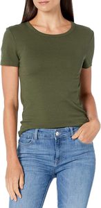 Camiseta de Algodón para Mujer, Elegante, Corte Ajustado, Tie Dye, Ecológica, Cómoda, Suave, Transpirable, Cuello Redondo, Manga Corta, Estilo Casual - Product Image 3