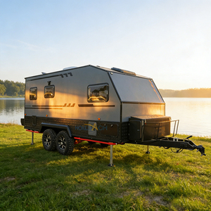 2600kg Payload 4x4 Off Road Camper <b>Trailer</b> with Kitchen Bathroom Sleeping Space Customizable Steel Motorhome - Product Image 6