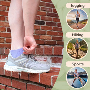 Unisex Rayon from Bamboo Fiber Sports Superior Wicking Athletic Quarter <b>Socks</b> Breathable Moisture Control Anti Odor <b>Soft</b> Comfort - Product Image 6