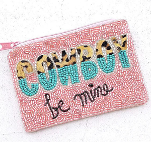 Portefeuille de poche personnalisé de qualité supérieure, nouveau style, broderie perlée, fait main, imprimé en typographie, porte-monnaie élégant - Product Image 1