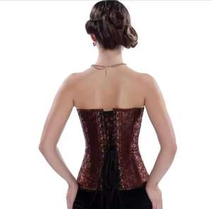 Corsets pour femmes, sexy, gainants, modernes, en cuir, pour grandes tailles, respirants - Product Image 3