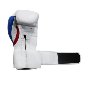 Gants de boxe d'entraînement en cuir véritable haut de gamme pour adultes 12oz 16oz avec poignées, fermeture auto-agrippante, support de poignet rembourré, pour sparring et usage intensif - Product Image 2