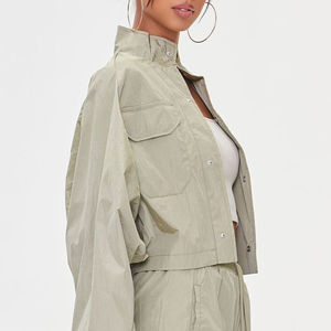 Conjunto Deportivo de 2 Piezas para Mujer, Chaqueta Cortavientos de Invierno, Personalizado, Impermeable, Transpirable, Diseño 2 en 1, Ligero, de Alta Calidad - Product Image 4