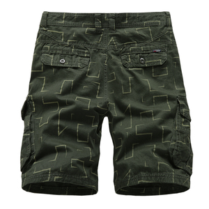 Custom Logo 100% Cotton Men's Cargo Shorts-Anti-Pilling Breathable Quick Dry High Quality Comfortable Fit - Product Image 3