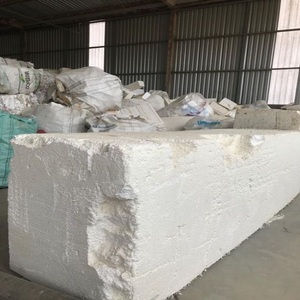 White EPS Foam Scraps Block Offcuts High Expansion <b>Polystyrene</b> Granules for <b>Packaging</b> and Insulation For Sale - Product Image 1