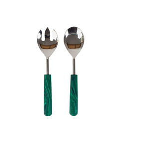 Ensemble de vaisselle de luxe fait main finition plaqué or, forme personnalisée, élégant, de qualité supérieure, vente en gros, couverts en acier inoxydable - Product Image 4