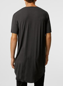 Oversized <b>Orange</b> Cotton T-<b>Shirt</b> Short Sleeve O-Neck Blank Jersey <b>Men</b> Casual Style - Product Image 2
