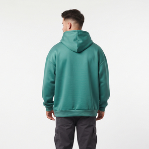 Sudadera con Capucha Holgada de Poliéster para Hombre, Estilo Casual, 100% Poliéster, Corte Holgado, Sudadera Oversize para Hombre - Product Image 2
