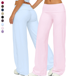 Pantalon large personnalisé imprimé, séchage rapide, respirant, en Spandex/Nylon, taille pliable, coupe ample, mode décontractée - Product Image 3