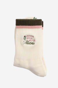 Calcetines de Algodón con Diseño de Bordado Personalizado, Antideslizantes en Ambas Direcciones, para Mujer, Calcetines de Pilates para Yoga - Product Image 3