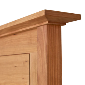 Traditional Tapered Leg Wooden <b>Double</b> <b>Bed</b> | Minimalist Shaker <b>Platform</b> <b>Bed</b> Wholesale - Product Image 6