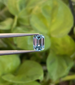 Diamante Suelto Cultivado en Laboratorio con Certificación IGI, Corte Esmeralda, Color Azul Fantasía, CVD, VVS VS, Corte Excelente para Joyería Fina - Product Image 5