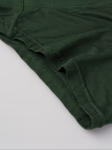 Green Modal Underwear - Solid Color Boxer Briefs, Soft Comfortable Pants Suitable for Daily Wear, <b>Machine</b> Washable Modal Fabric - Product Image 4