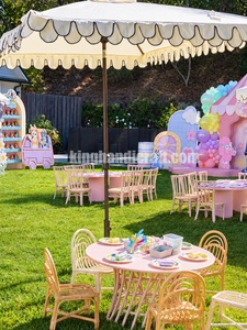 Sillas Infantiles de Ratán Modernas Hechas a Mano, Muebles Infantiles Seguros para Uso en Exteriores, Personalizables para Organizadores de Fiestas, Venta al por Mayor - Product Image 3
