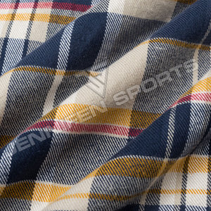 Chemises en flanelle doublées personnalisées de haute qualité - Coupe régulière pour homme - Manches longues - 380g - Product Image 4