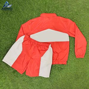 Summer Men Wear Comfortable 100% Custom Made Waterproof Jackets & Short With Best Sale Top Style Nylon Suit Sets - Product Image 2
