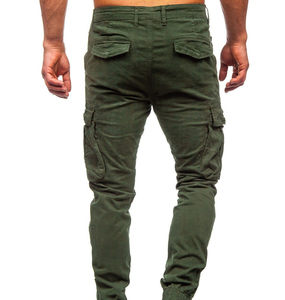 Pantalones Cargo Casuales Ligeros para Hombre 2025 al por Mayor, con Etiqueta Personalizada, de Cintura Alta, para Correr, con 6 Bolsillos y Cordón Ajustable, Cómodos - Product Image 6