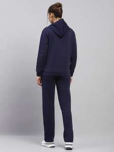 Conjunto deportivo de dos piezas para mujer, sudadera con capucha y pantalones, ropa informal cómoda para estar en casa, conjunto a juego. - Product Image 5