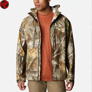 Chaqueta de Caza Unisex Ligera y Transpirable con Diseño Personalizado, Estilo Único con Características Impermeables y Resistentes al Viento en Camuflaje - Product Image 2