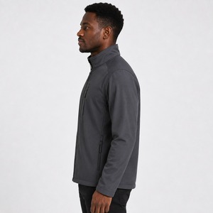 <b>Mens</b> Soft Shell <b>Jacket</b> Breathable Flexible Material Durable Construction Lightweight Design Ideal <b>for</b> <b>Cycling</b> Hiking Running - Product Image 2