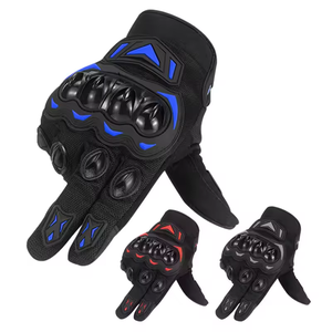 Four Seasons Polyester Motorbike <b>Gloves</b> Anti-slip Wear Resistance <b>Touch</b> <b>Screen</b> Motorcycle Riding <b>Gloves</b> - Product Image 2