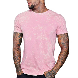Camisetas de Hombre Largas y Transpirables de Algodón 100% Lavado al Ácido, con el Mejor Material y Estilo Nuevo, Camisetas Estampadas en Serigrafía al Por Mayor - Product Image 4